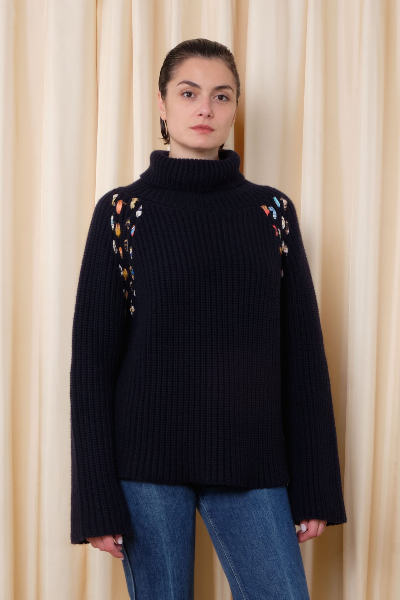 la prestic ouiston Pull HEMINGWAY – Navy